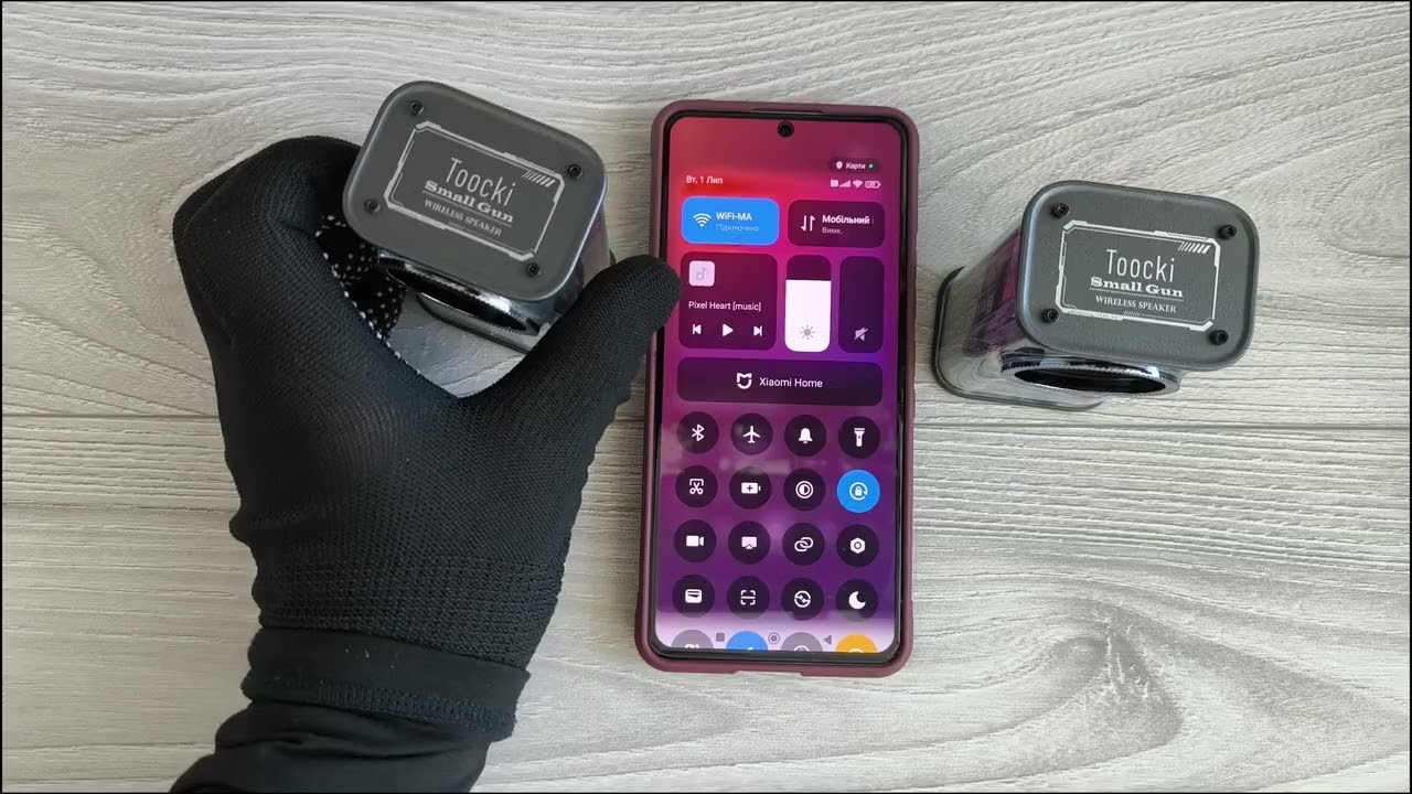 Огляд та тест блютуз колонок Toocki K07