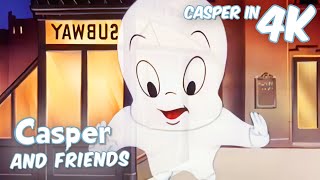 Casper's Space Mission! ‍ | Casper and Friends in 4K | 1.5 Hour Compilation | Cartoon for Kids