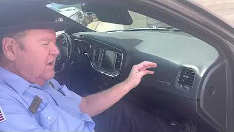 Cletus Hogg signs my wide body hellcat charger Ric...