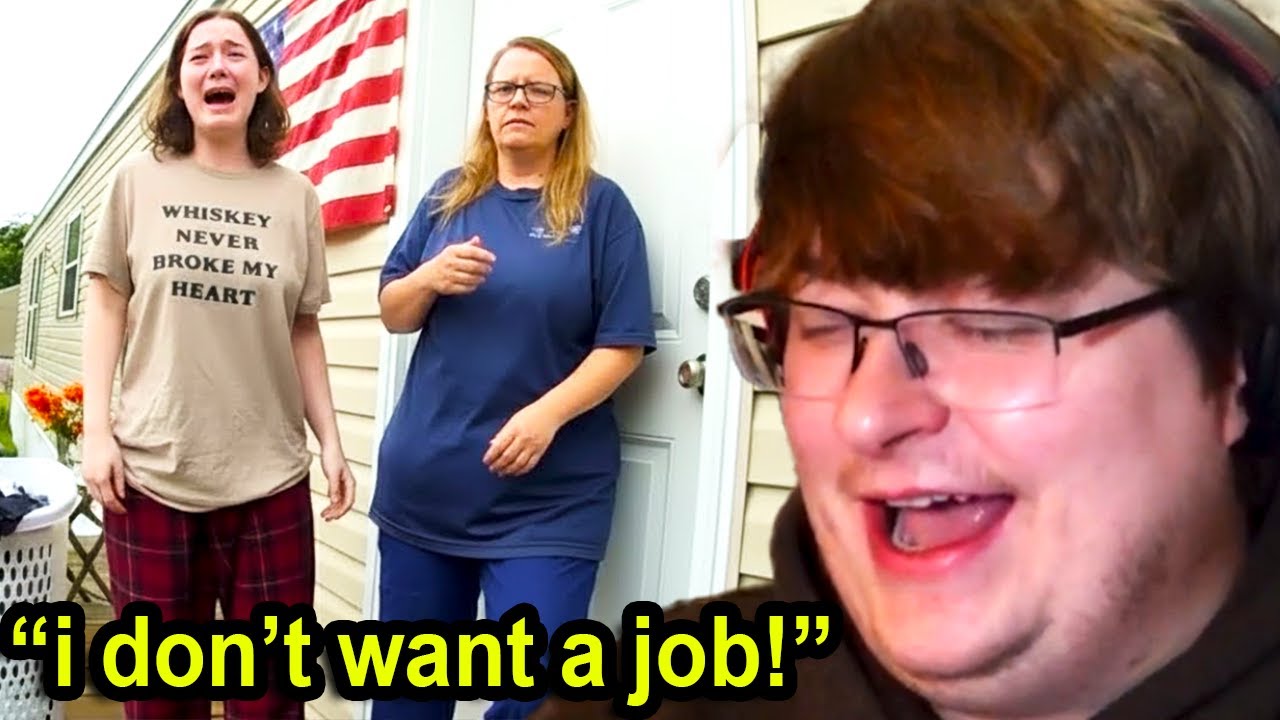 Bum Daughter Loses Her Mind After Mom Kicks Her Out - YouTube