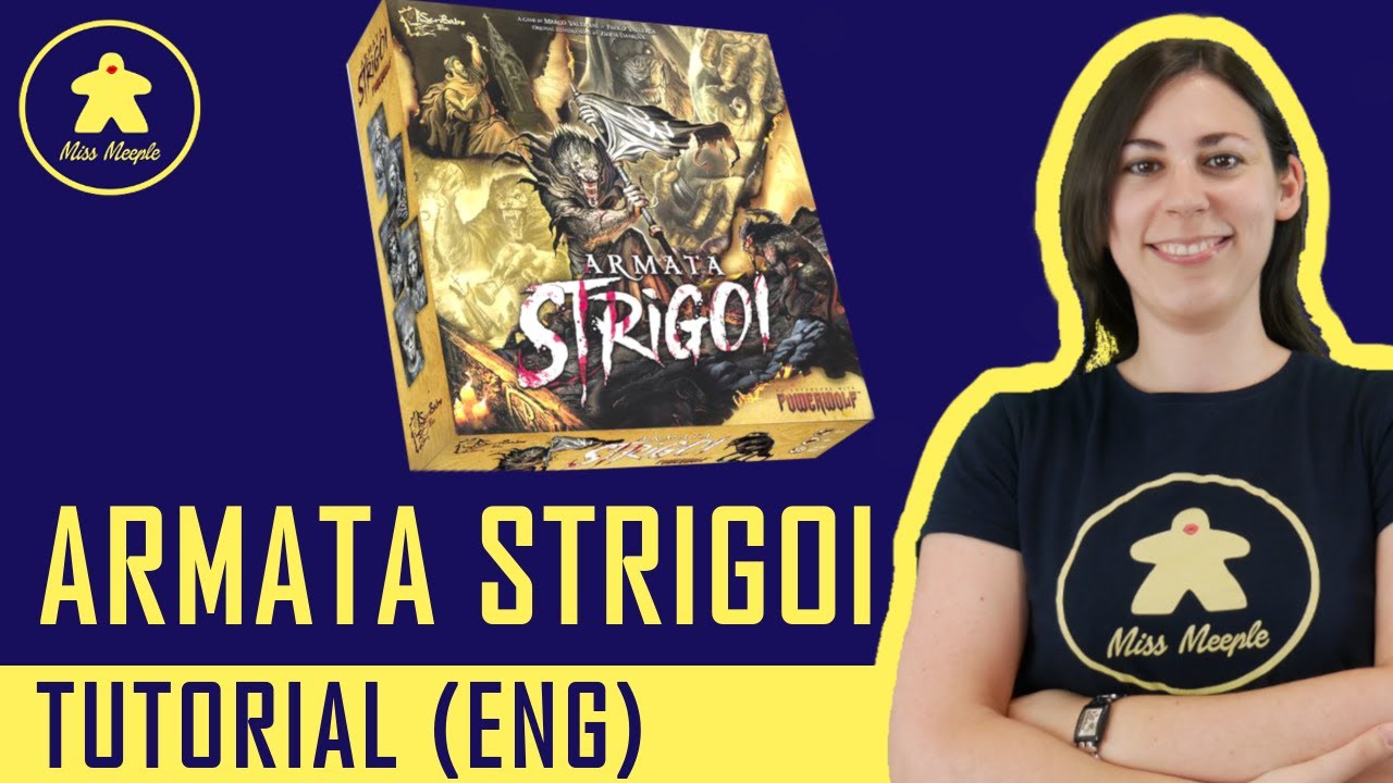 Armata Strigoi Tutorial - Boardgame - Preview Essen Spiel 2019 (ENG)