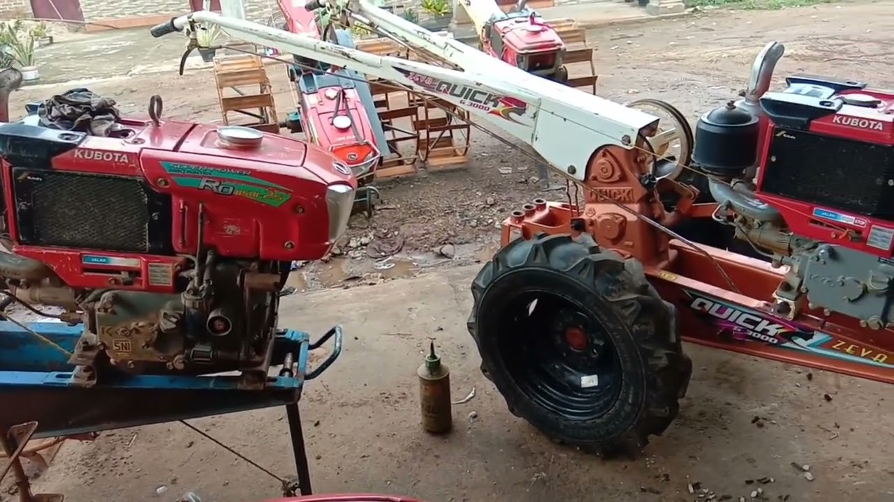 Jual beli traktor sawah seken siap pakai