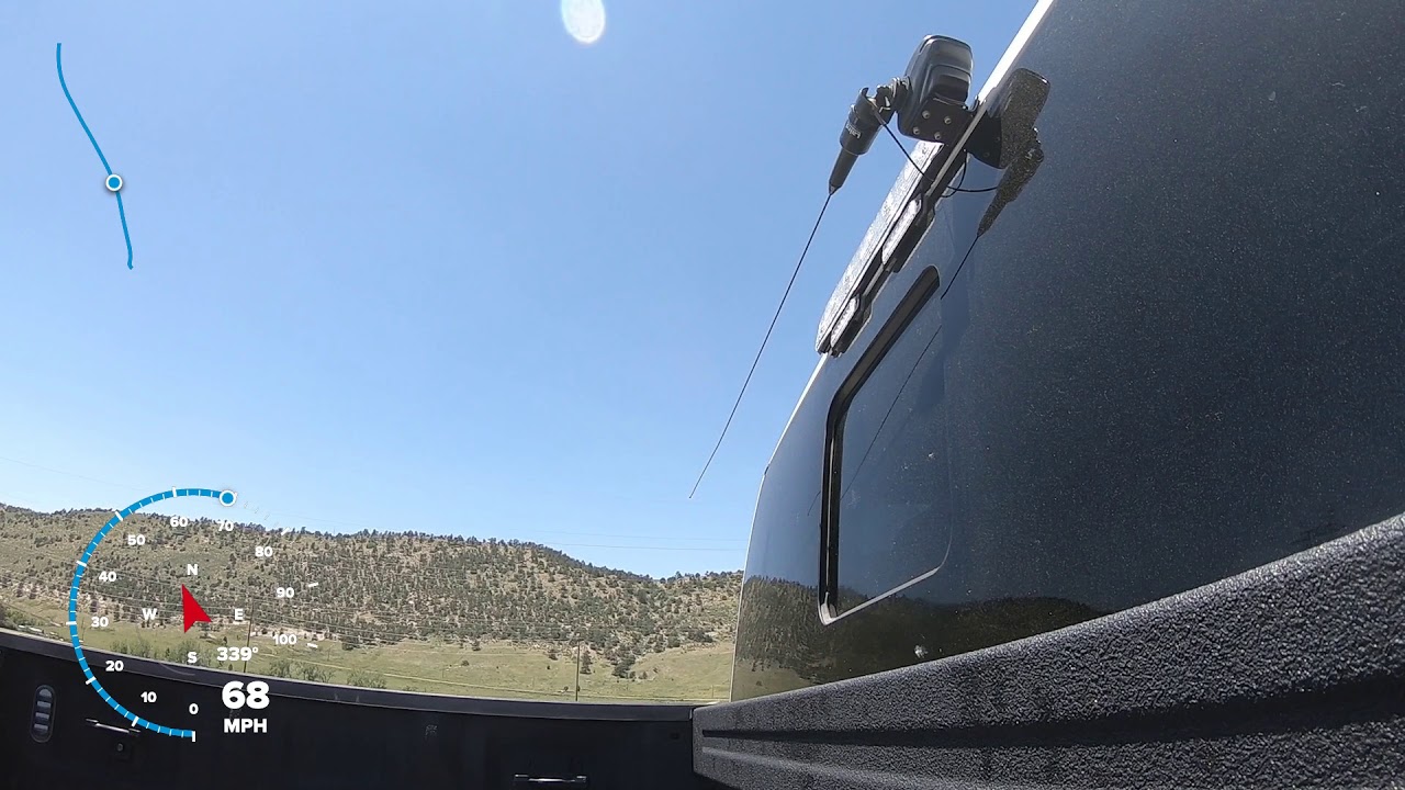 Raptor / F150 Motorized Antenna Mount - On Highway