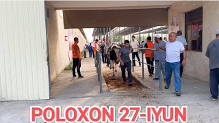 POLOXON MOL BOZORIDA SOTILGAN VA QAYTGAN MOLLAR.