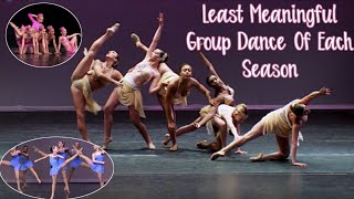 Least Meaningful Group Dance From Each Season
Enjoy!
JustSparkle&Star ALDC: https://youtu.be/uFURrMEK3YA
I dont own anything! All video rights belong to Lifetime and other original owners! I dont own music rights! No copyright infringement intended Least Meaningful Group Dance From Each Season