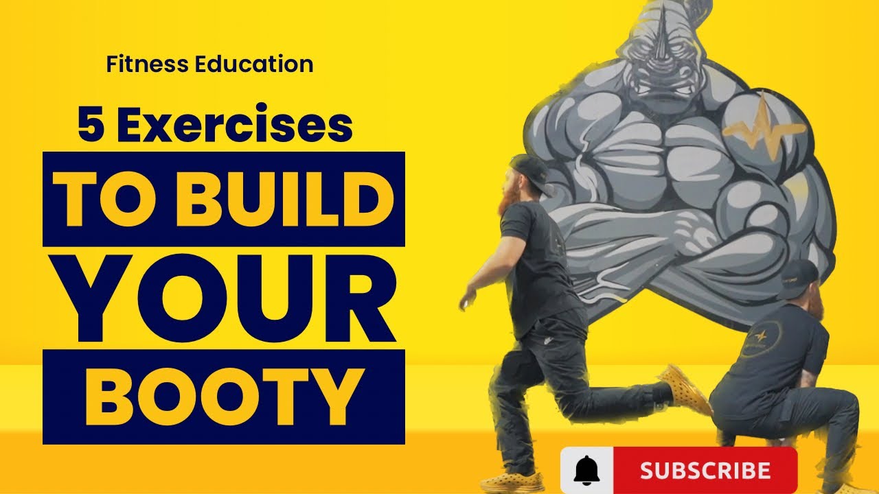 5 MUST DO GLUTE EXERCISES TO BUILD MUSCLE LEG DAY YouTube