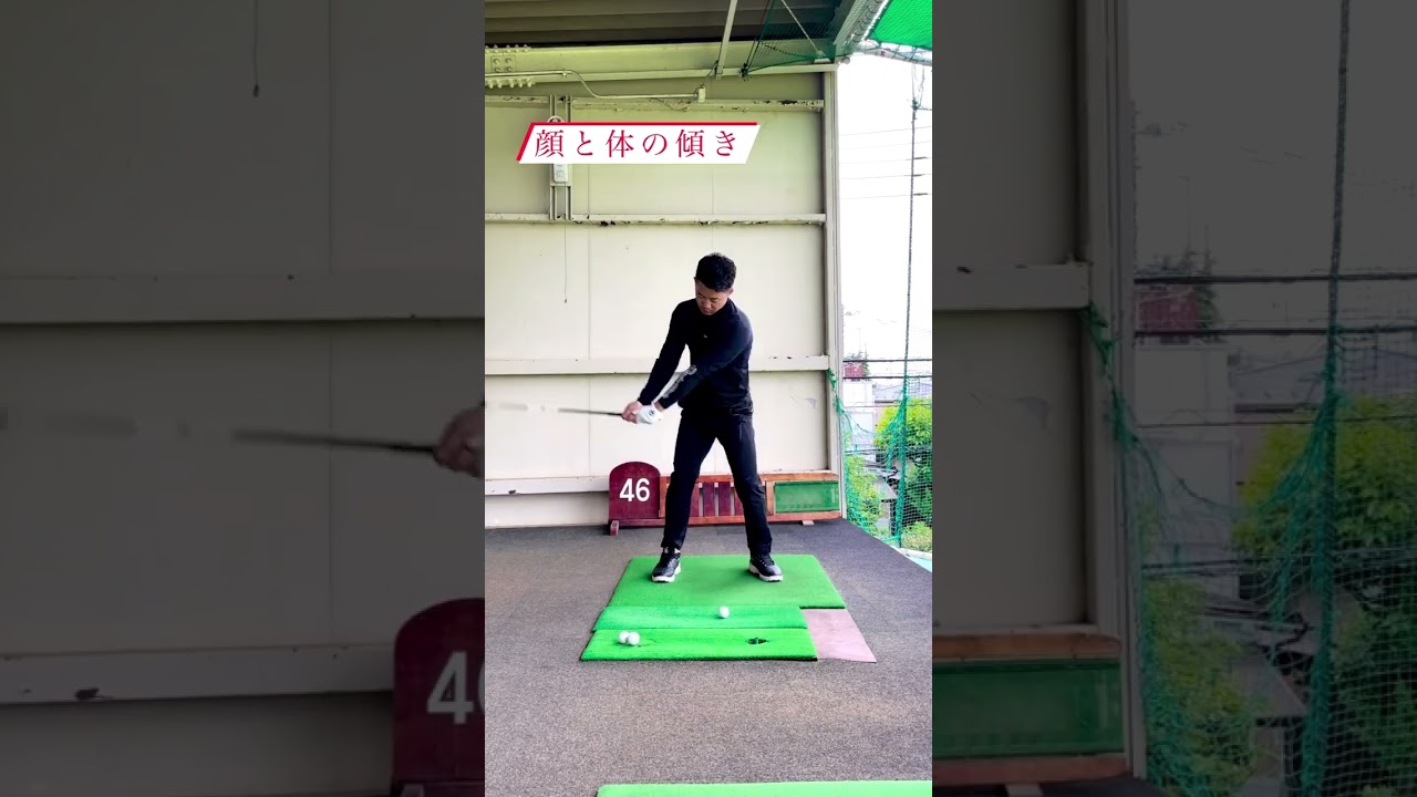 顔と体の傾き