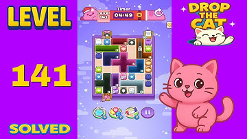 Drop The Cat – Level 141 | Fast & Clean Solution