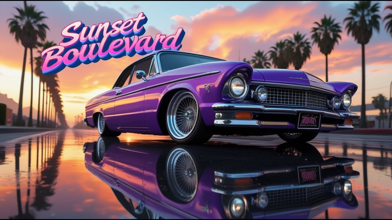 🎧 West Coast G-Funk Session – Midnight Cruise & Boulevard Breeze 🌙🚘