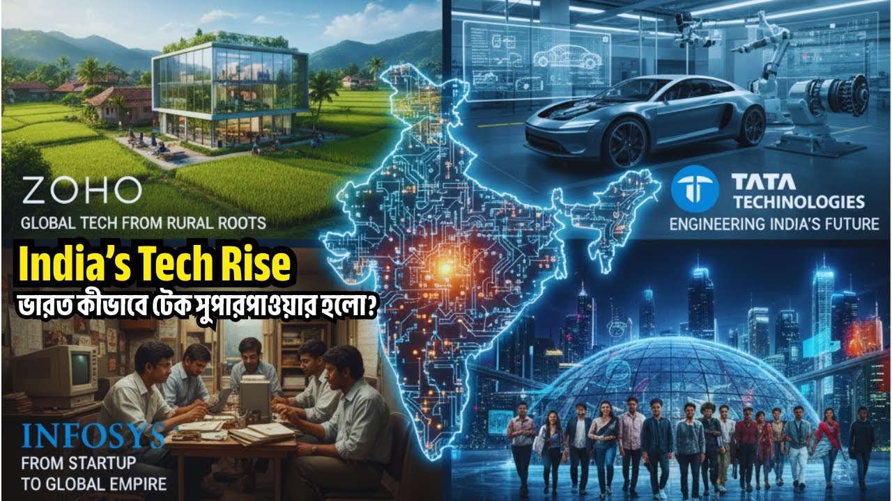 🇮🇳 Made in India Tech Revolution: ZOHO, TATA Tech & Infosys—কিভাবে ভারত ...