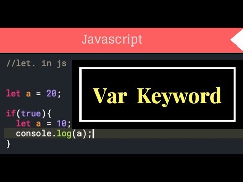 Let keyword in JavaScript - YouTube