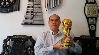Unboxing a replica World Cup 2026 Trophy 🏆 | House deco display collection 