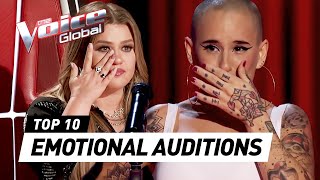 Most EMOTIONAL Blind Auditions on The Voice that made you CRY