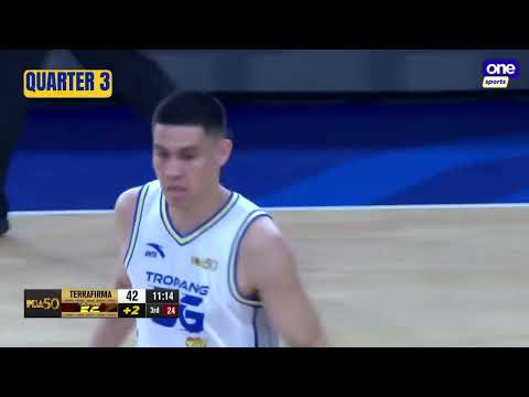 TERRAFIRMA vs TNT | SMART PLAYS OF QUARTERS 3 & 4 | PBA SEASON 50 GOVERNORS' CUP