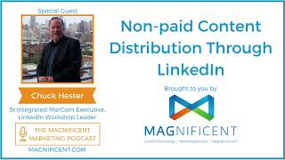 Non-Paid Content Distribution Through LinkedIn