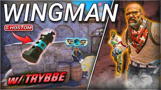 Jeden Flash Rozhodol Celú Hru 😏 - CS2 Wingman s hosťom: @Trybbe | TomT