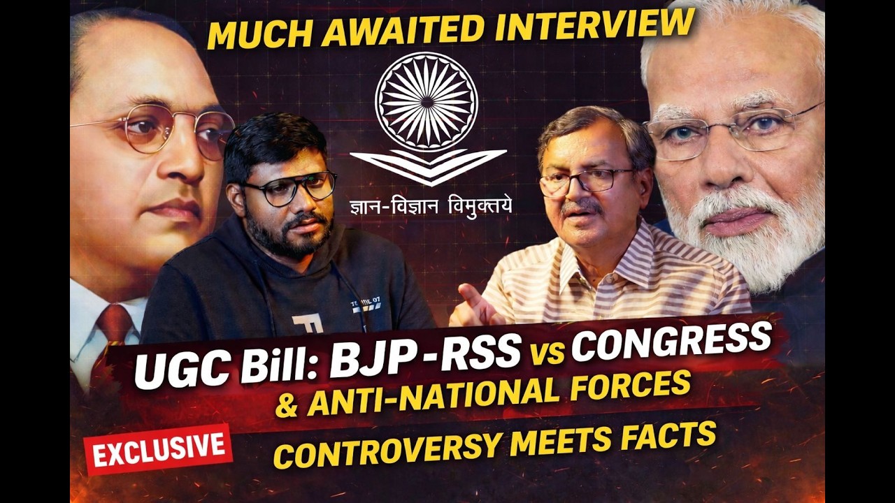 UGC బిల్‌పై ఆరోపణలు నిజమా? BJP–RSS vs కాంగ్రెస్ ప్రొపగాండా| ఫ్యాక్ట్స్ vs యూనివర్సిటీ రాజకీయాలు👆🔥