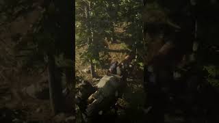Al único pendejo que le pasan estas cosas es a mi 😂 #clips #gameplay #bug #reddeadredemption2 #fyp