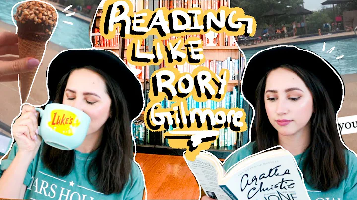 I TRIED READING LIKE RORY GILMORE FOR A DAY! | Att...