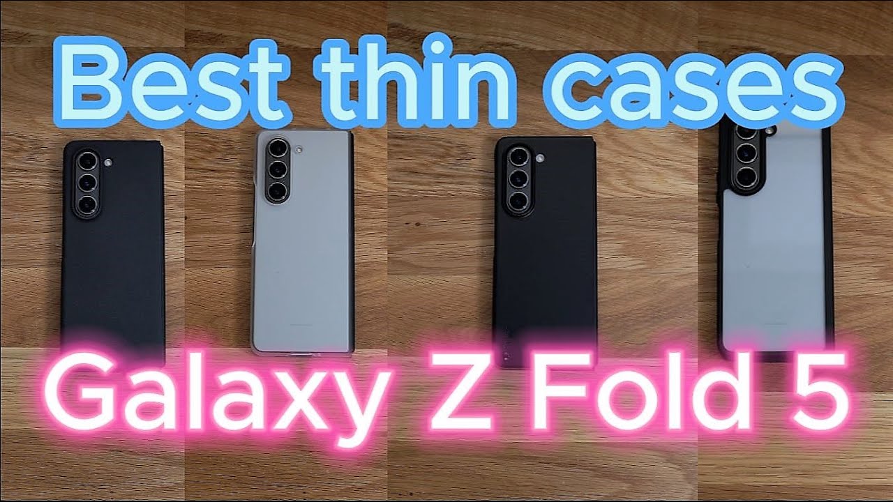 Top 4 budget slim cases for Galaxy Z Fold 5 | Minimalist Thin look