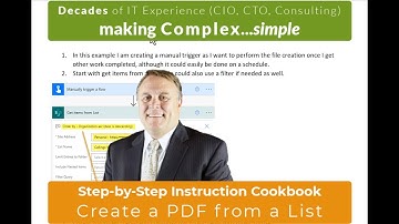 COOKBOOK.CODE Create a PDF from a SharePoint List using Power Automate [241022.396]
