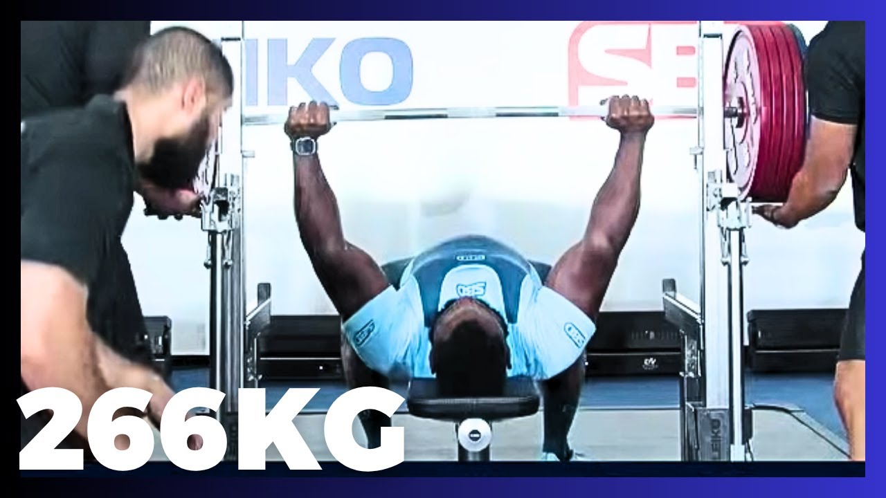 Rondel Hunte Break The Bench Press World Record!