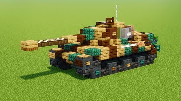 Minecraft Tiger II Tank Tutorial