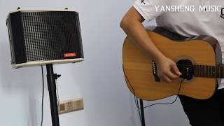 How to Install Test Sound Hole Acoustic Guitar Pickup