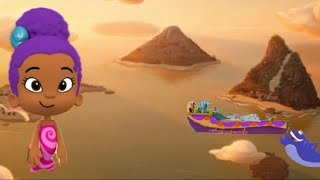 Bubble Guppies Queen Zoolis Island Party Lulu The Blue Whale Sings Life On Island To Celebrate