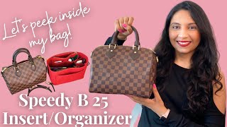 handbag organizer insert for lv speedy 25