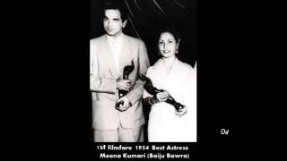 Meena kumari filmfare awards