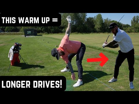 On Course Golf Swing Warm Up for Longer Drives