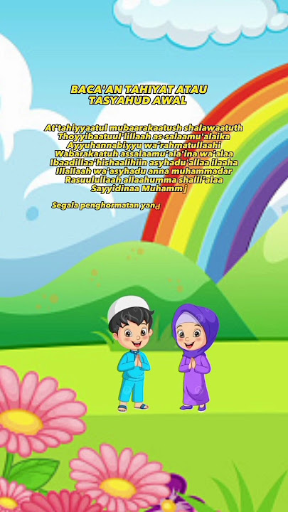 BACA'AN TAHIYAT ATAU TASYAHUD AWAL#kumpula#doa#Dakwahislam#Pemudahijrah#Animasi#setatusislamicShorts