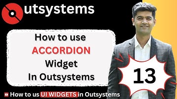 Mastering Outsystems UI #13:  How to design Accordion in Outsystems.