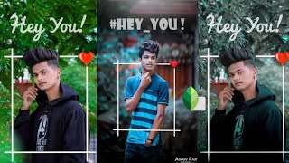 Atharv Raut's Hey You Photo Editing| New Atharv Raut Photo Editing | Snapseed Photo Editing 