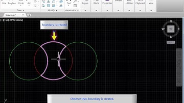 How to create boundary using AutoCAD Boundary command