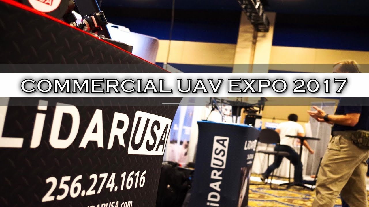 LiDAR USA at the Commercial UAV EXPO!