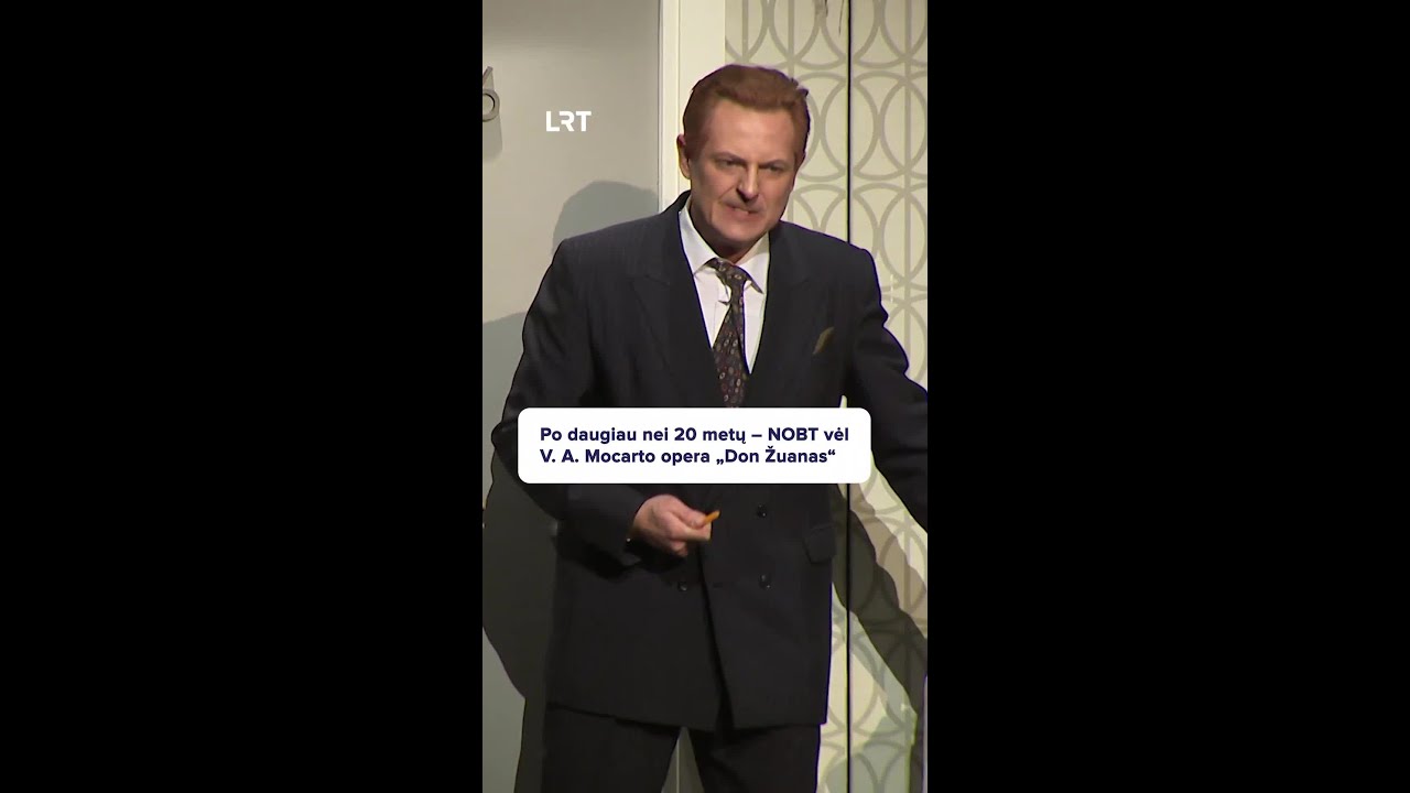 Po daugiau nei 20 metų – vėl statoma V. A. Mocarto opera „Don Žuanas“