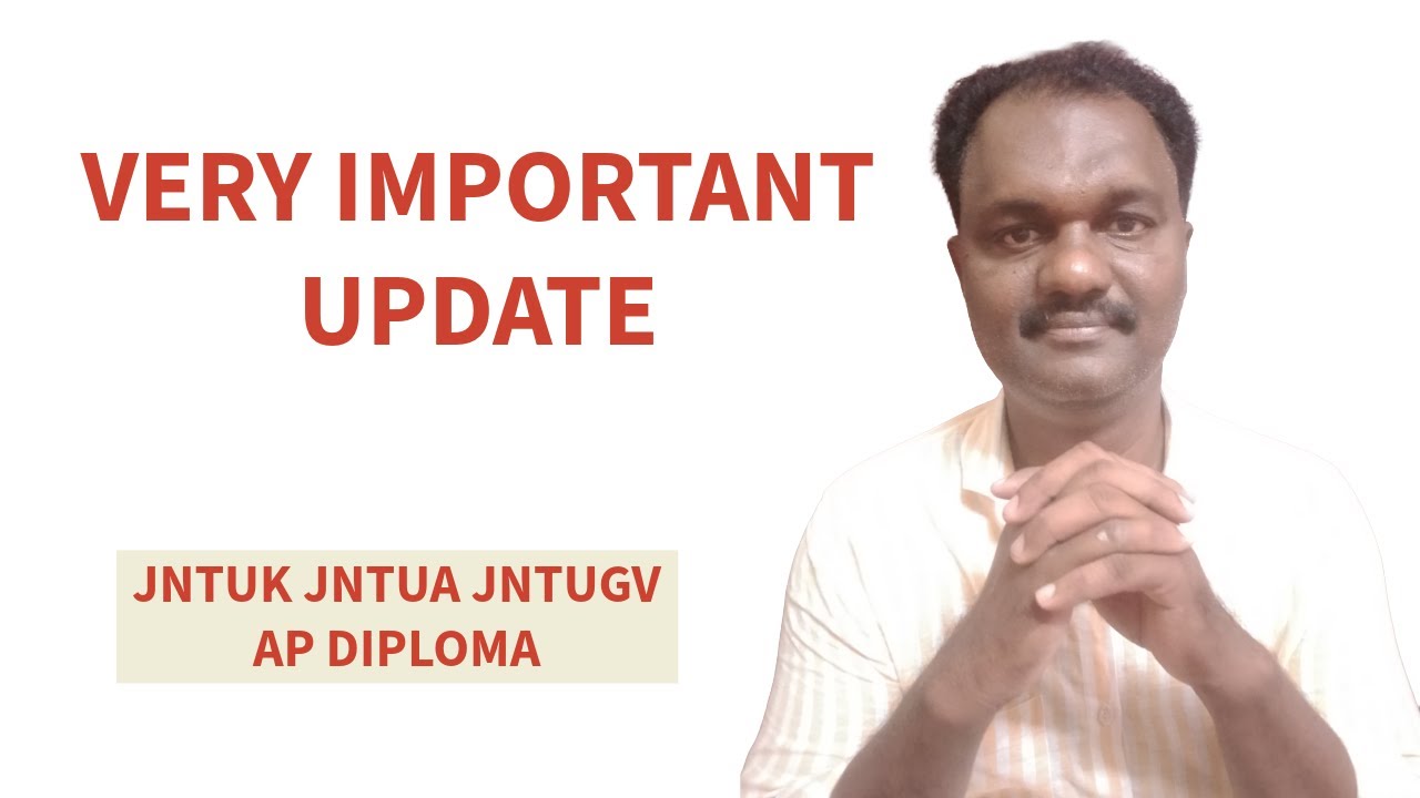 VERY IMPORTANT UPDATE 