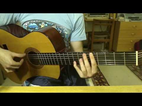 Amr Diab     Wahashteny Piano Intro on Guitar