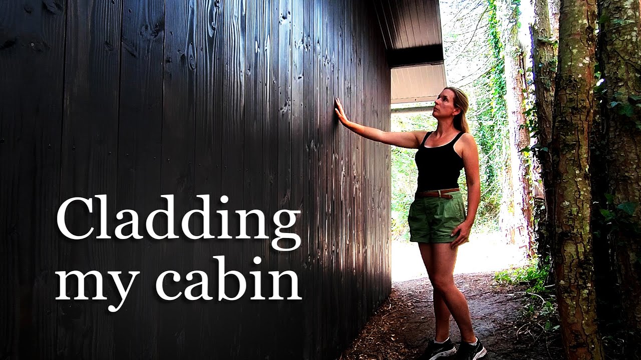 #19 CLADDING | Wood Siding Install. Summer days OFF GRID CABIN