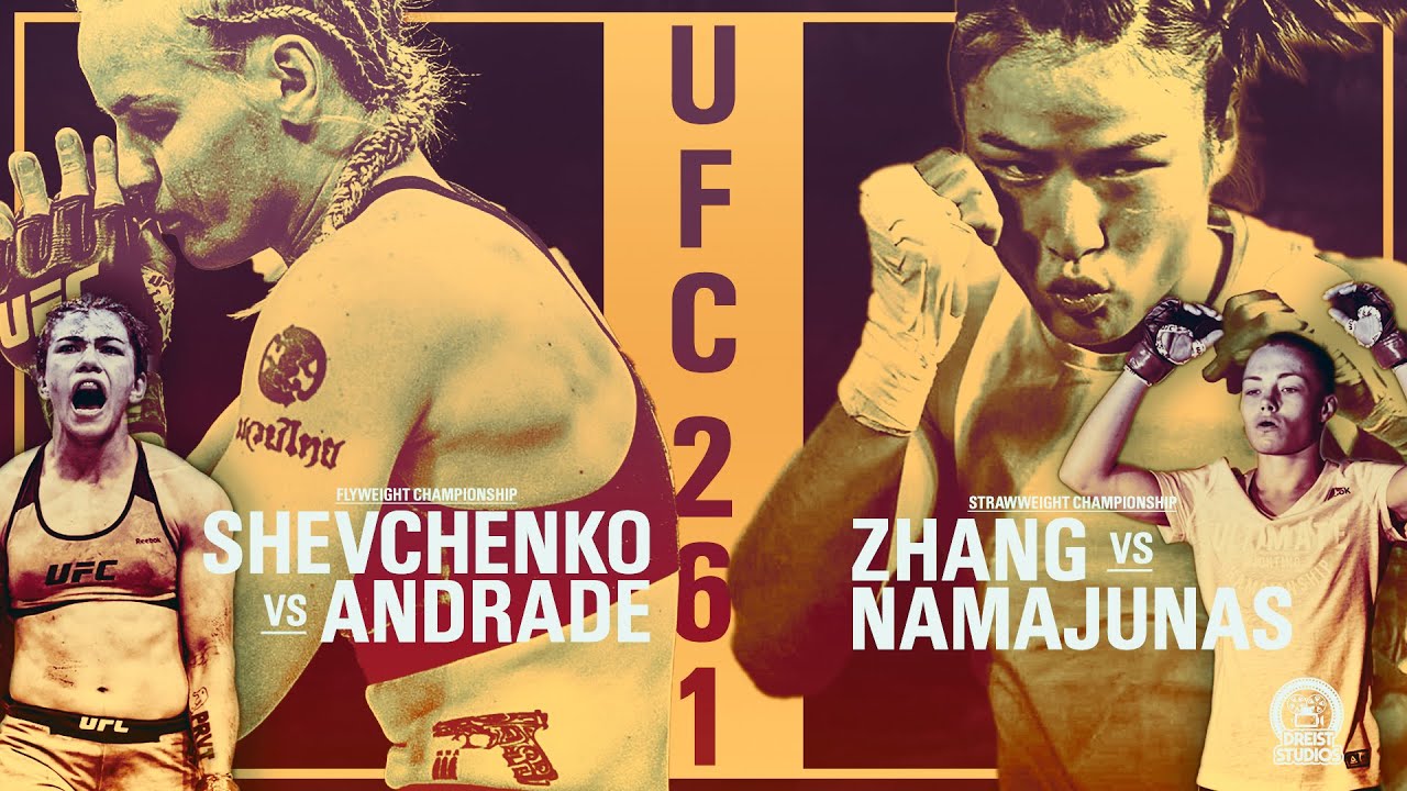 UFC 261 - SHEVCHENKO vs ANDRADE - ZHANG vs NAMAJUNAS Extended Promo “Cold Open” 