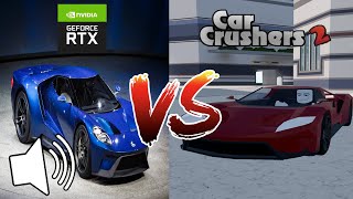 Car Crushers 2 Vs Real Life Sounds