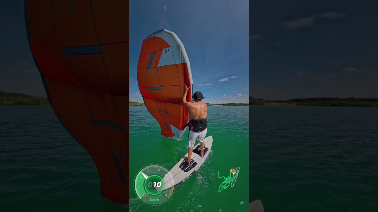 Winfoiling mit FLYSURFER TAO 7.0 und Axis Fireball 1500