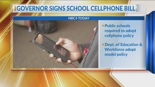 Governor Mike DeWine signs school cellphone bill