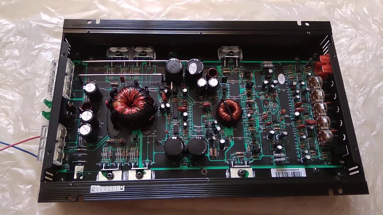 Ремонт Автоусилителя KICX SP 600D - YouTube