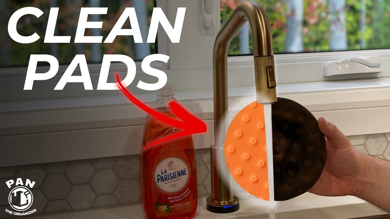 HOW TO CLEAN POLISHING PADS QUICK & EASY !! 