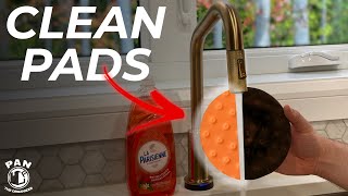 HOW TO CLEAN POLISHING PADS... QUICK & EASY !!