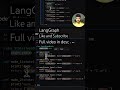 Langgraph nodes and edges