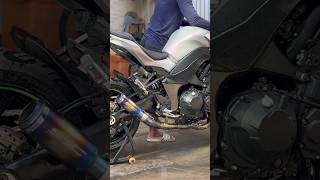 kawasaki z1000r SC exhaust crazy sound #kawasaki #shorts #z1000 #bigbike #realsound
